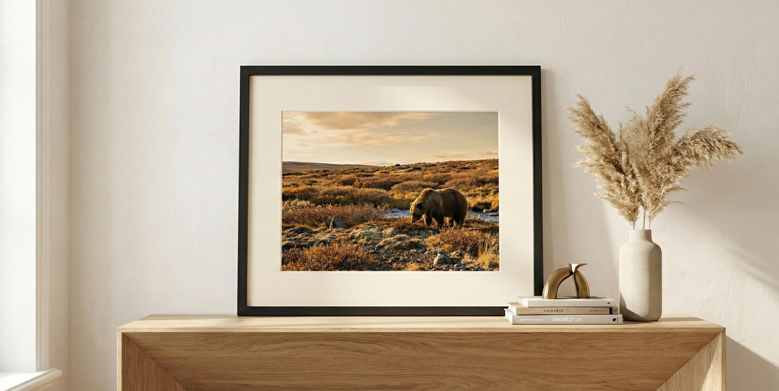 50x70 Çerçeveli Fotoğraf Ahşap Çerçeve