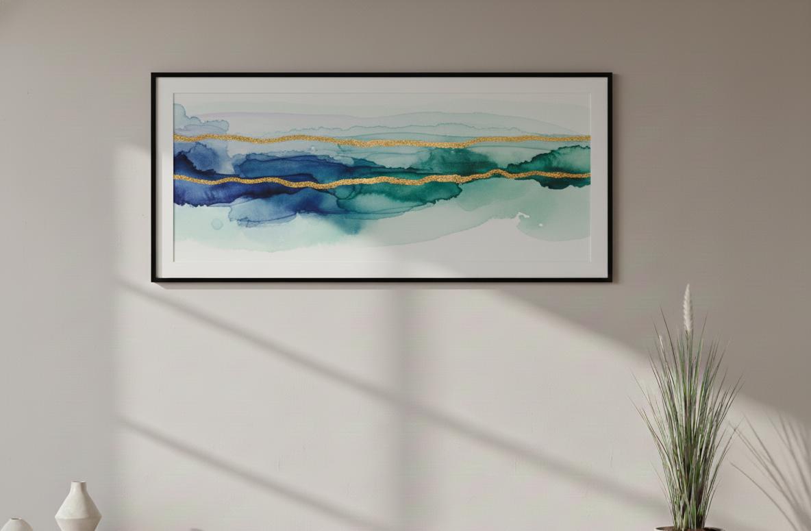 30x90 Panoramik Çerçeve