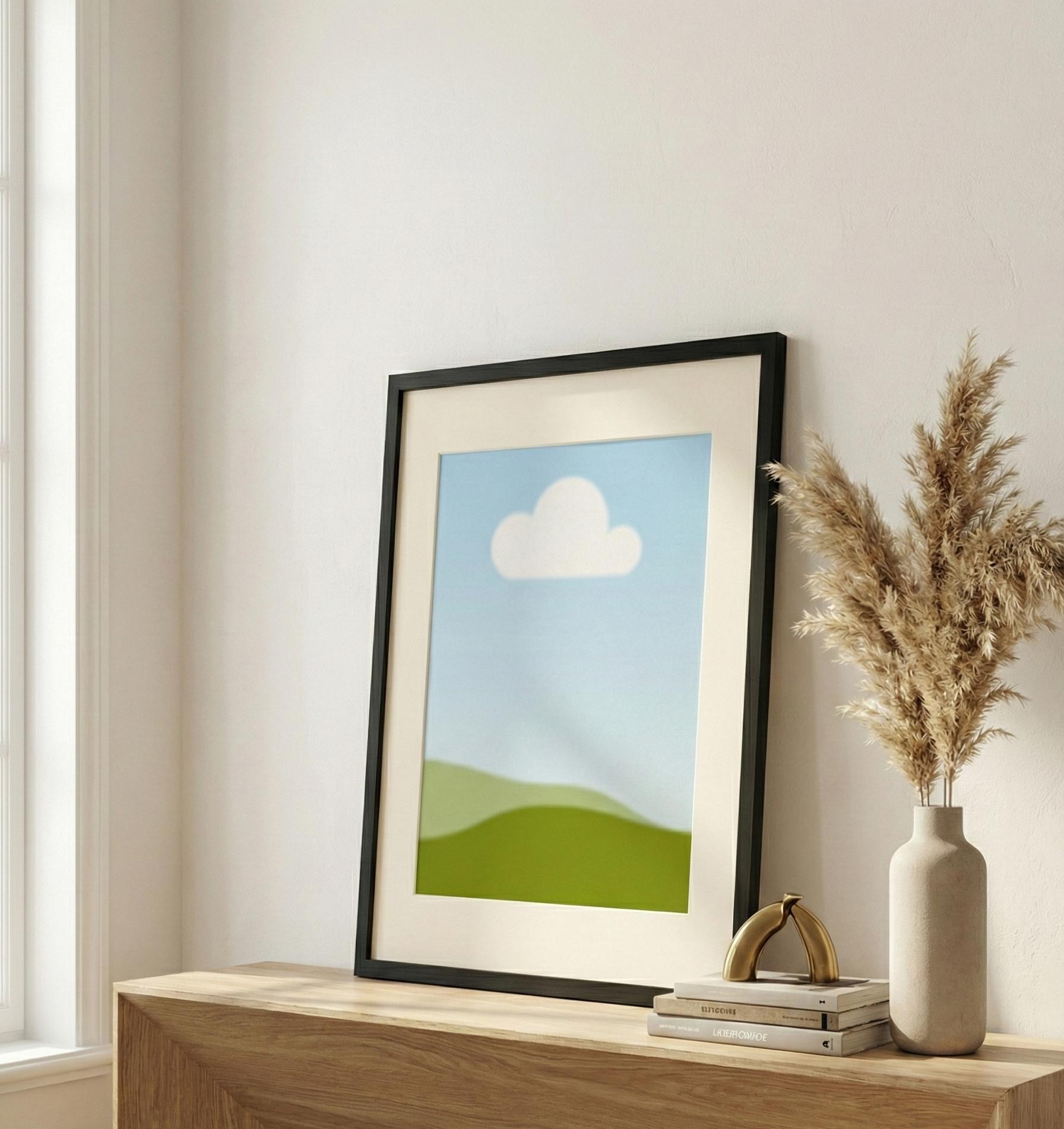 50x70 Çerçeveli Fotoğraf Ahşap Çerçeve