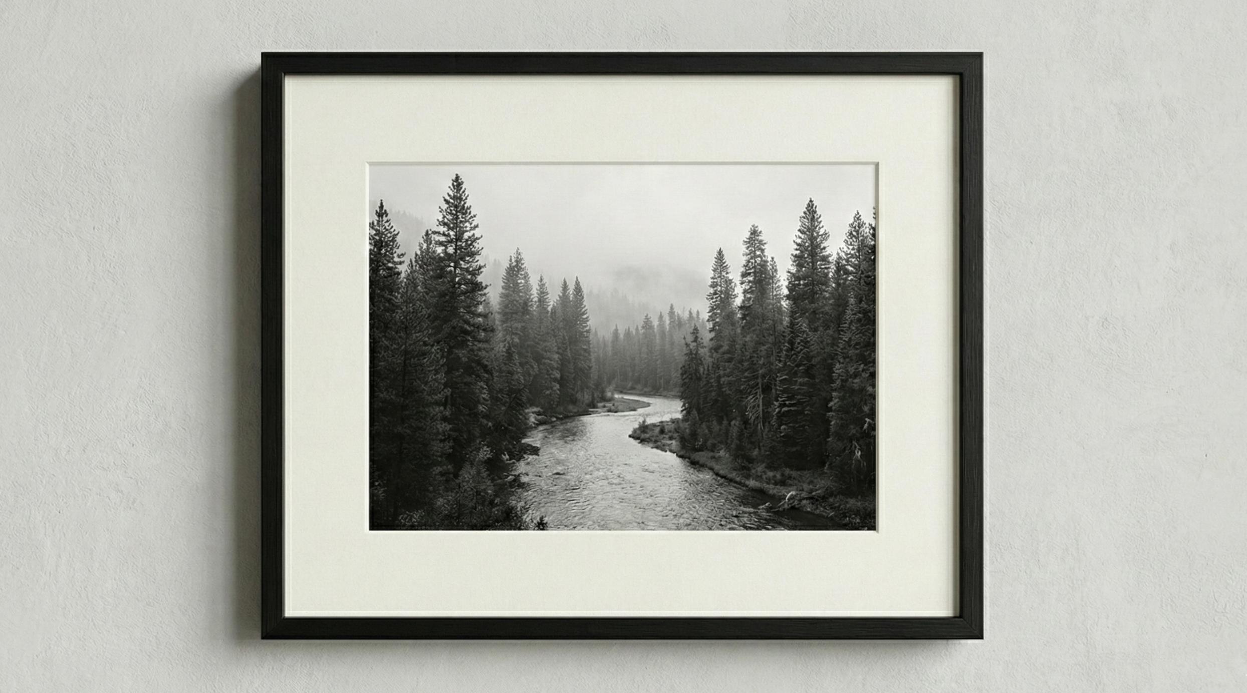 50x70 Çerçeveli Fotoğraf Ahşap Çerçeve